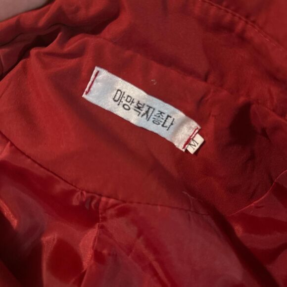 Coquette Dark Red Double Breasted Coat - Picture 6 of 6